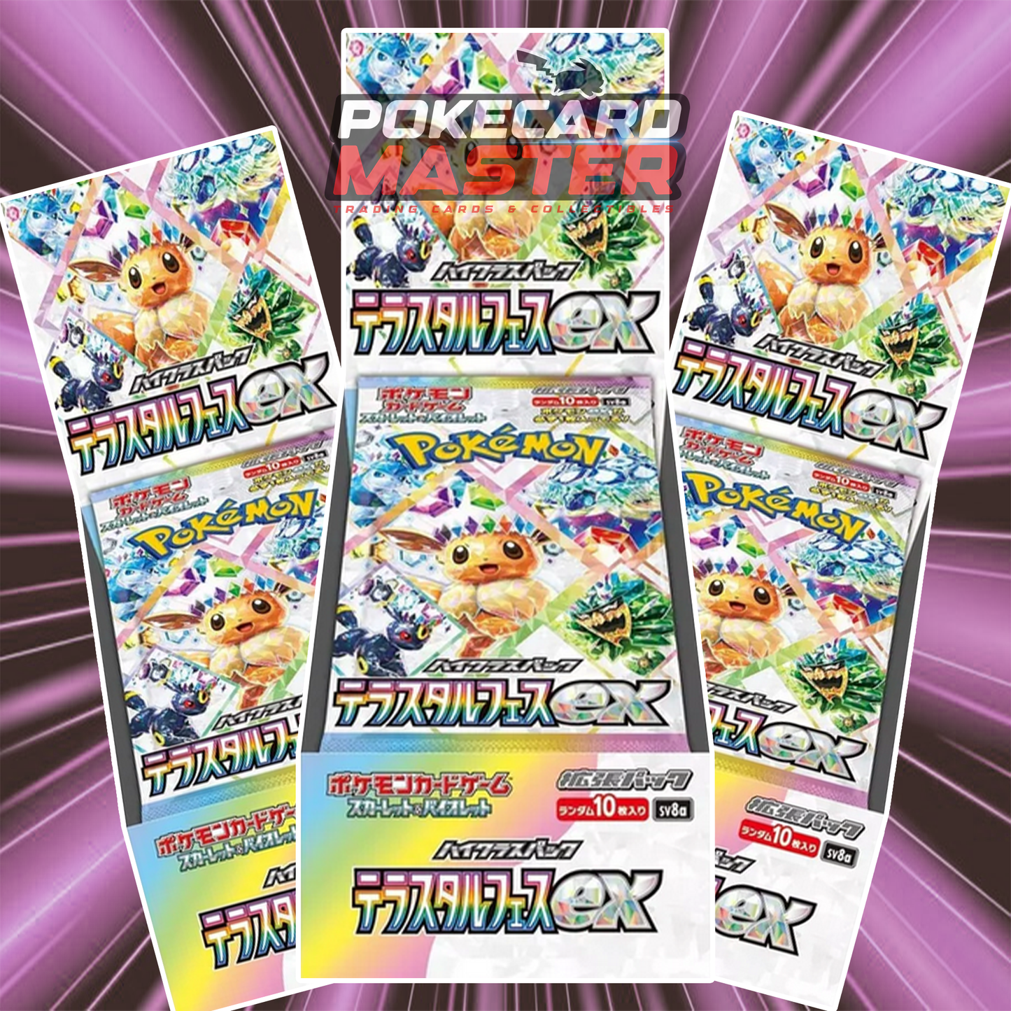 Display Pokémon SV8a Japonais - Terastal Festival EX
