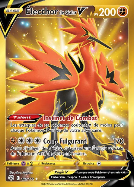 Electhor de Galar V - 182/172 - Stars Étincelantes