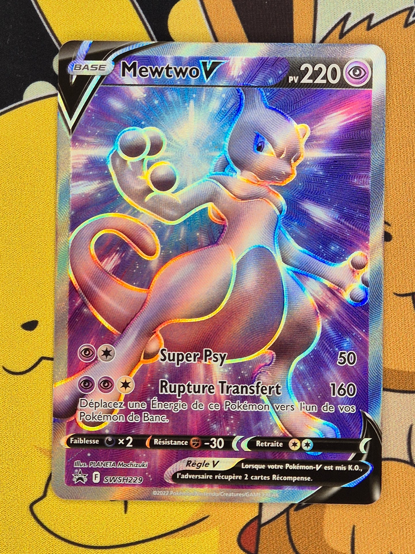 Mewtwo V - Promo - 229 - Epée & Bouclier