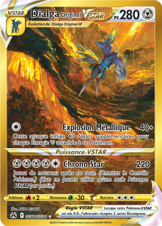 Dialga Originel VSTAR - GG68/GG70 - Zénith Suprême