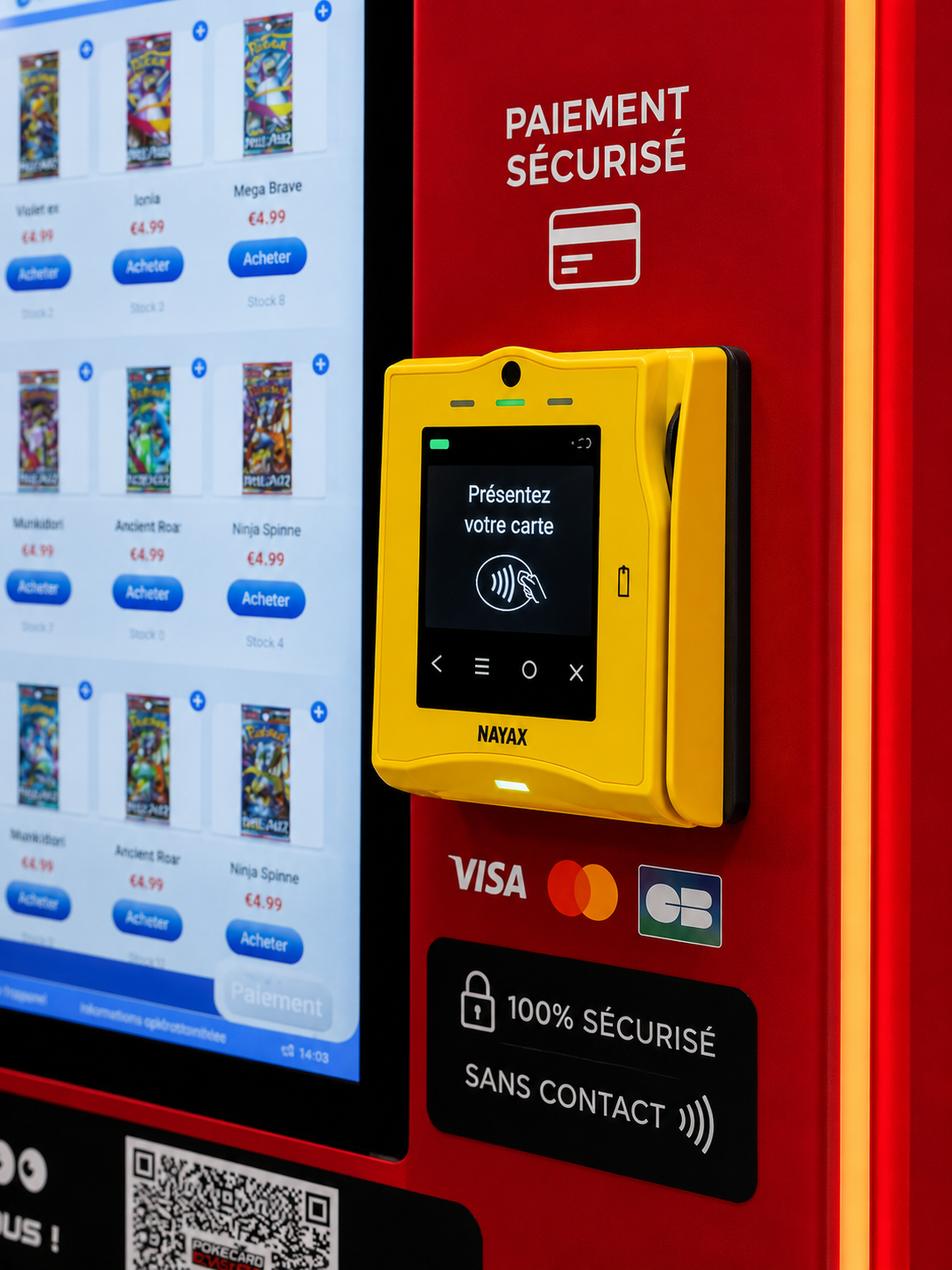 Paiement simple et sécurisé